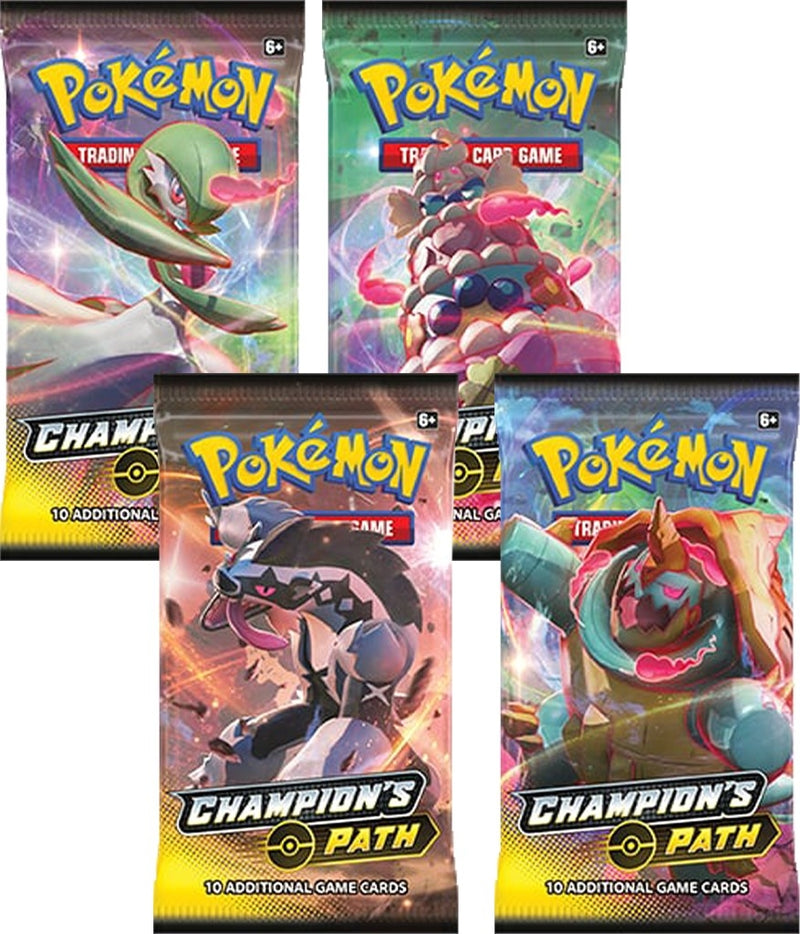 Champions Path Booster Pack Art Bundle Set of 4 [CHP]