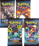 Shining Fates Booster Pack Art Bundle Set of 4 [SHF]
