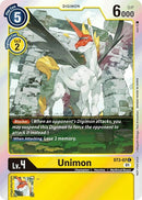 Image for Unimon - ST3-07 (Official Tournament Pack Vol.4) [Starter Deck 03: Heaven's Yellow]