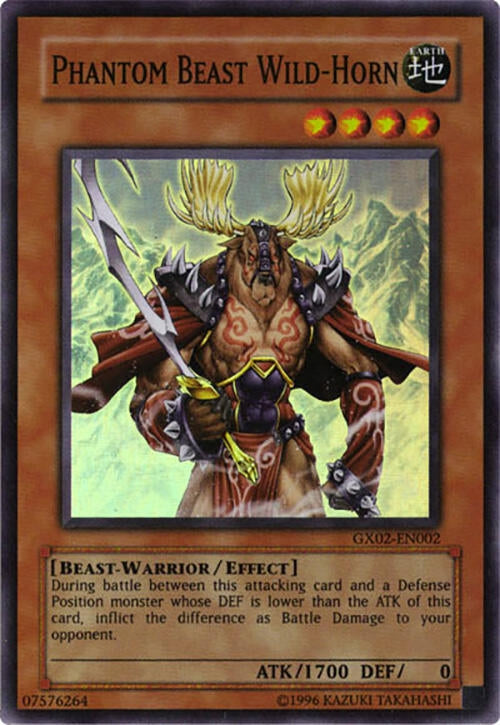 Phantom Beast Wild Horn (GX02-EN002)