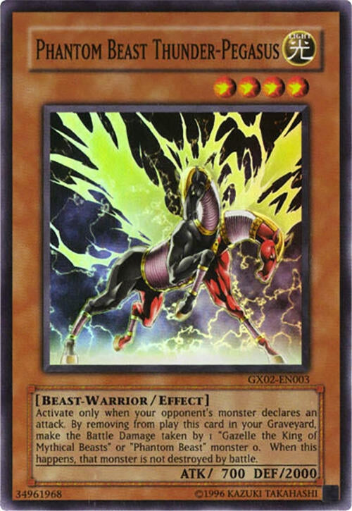 Phantom Beast Thunder Pegasus (GX02-EN003)