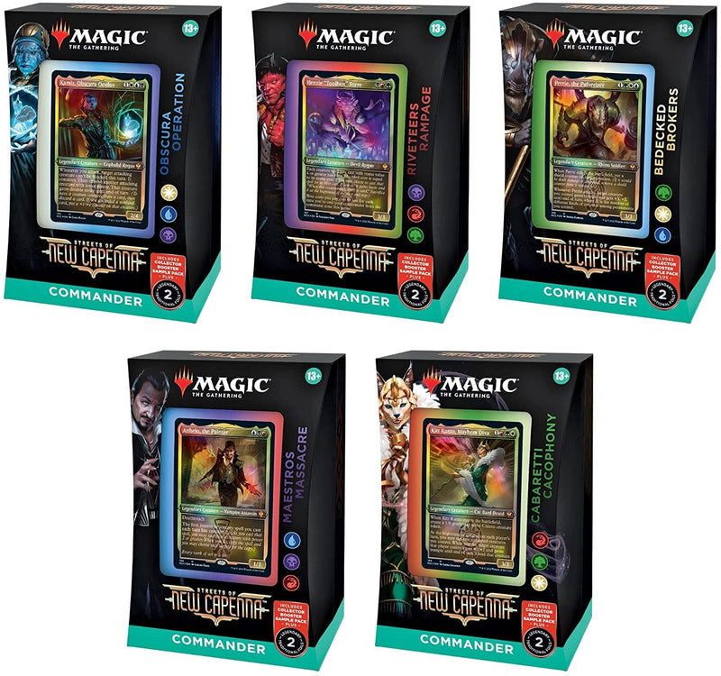 Streets of New Capenna Commander Deck Display [NCC]