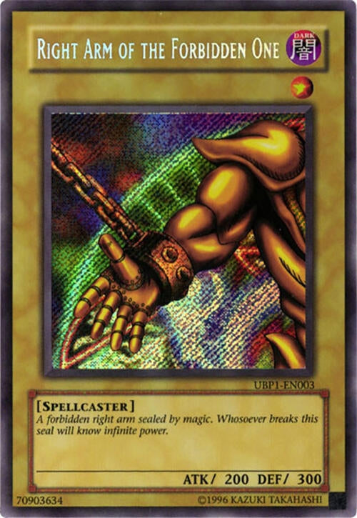 Right Arm of the Forbidden One (UBP1-EN003)