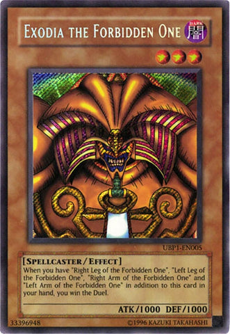 Exodia the Forbidden One (UBP1-EN005)