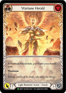 Image for Wartune Herald (Red) (Extended Art) [Flesh and Blood: Promo Cards]