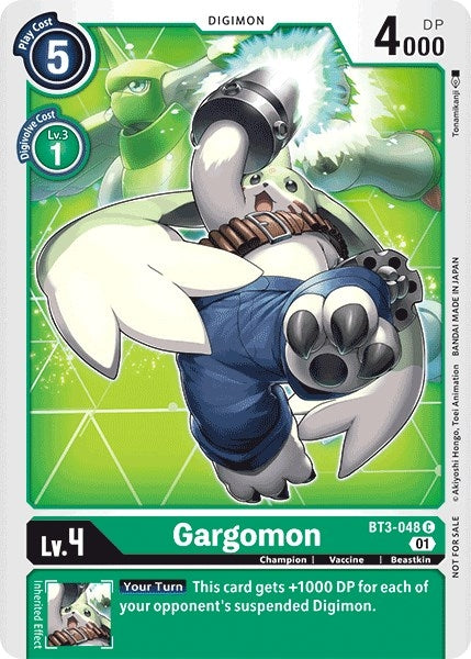 Image for Gargomon - BT3-048 (Winner Pack Next Adventure) [Release Special Booster]