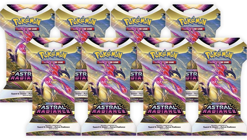 Astral Radiance Sleeved Booster Pack Bundle Set of 8 [SWSH10]