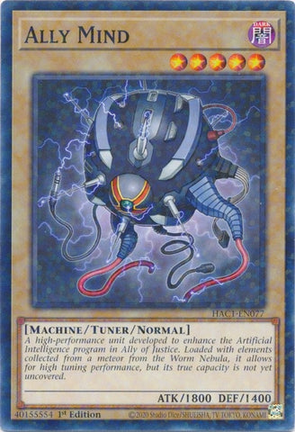 Ally Mind Duel Terminal (HAC1-EN077) [HAC1]