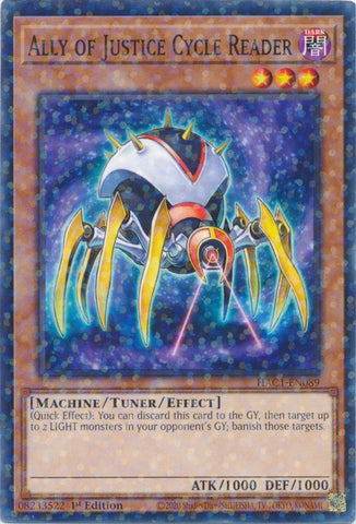 Ally of Justice Cycle Reader Duel Terminal (HAC1-EN089) [HAC1]