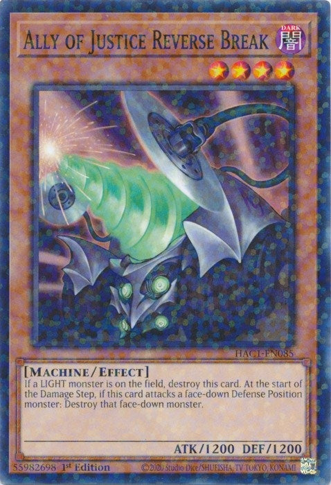 Ally of Justice Reverse Break Duel Terminal (HAC1-EN085) [HAC1]
