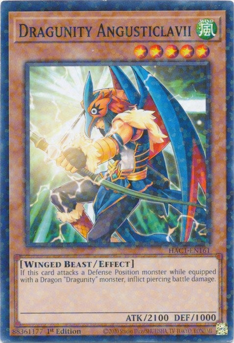 Dragunity Angusticlavii Duel Terminal (HAC1-EN161) [HAC1]