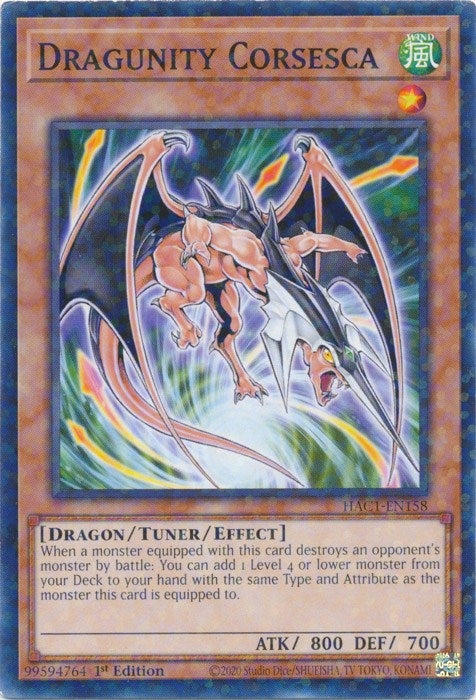 Dragunity Corsesca Duel Terminal (HAC1-EN158) [HAC1]
