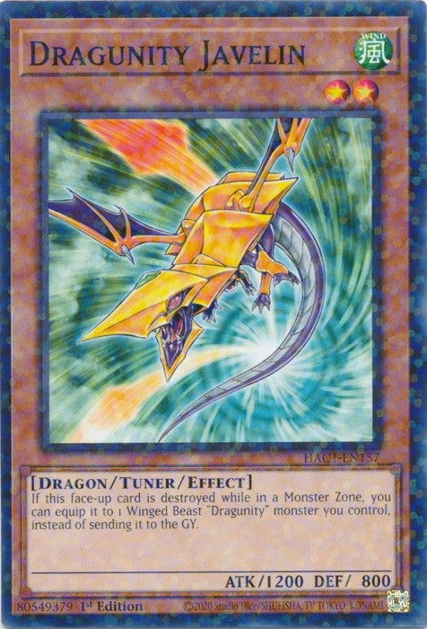Dragunity Javelin Duel Terminal (HAC1-EN157) [HAC1]