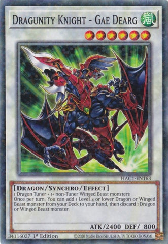 Dragunity Knight Gae Dearg Duel Terminal (HAC1-EN163) [HAC1]