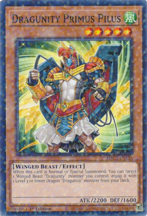 Dragunity Primus Pilus Duel Terminal (HAC1-EN155) [HAC1]