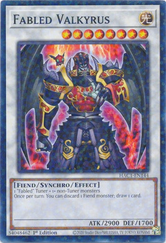 Fabled Valkyrus Duel Terminal (HAC1-EN144) [HAC1]