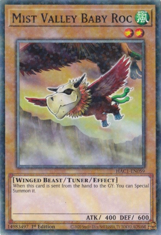 Mist Valley Baby Roc Duel Terminal (HAC1-EN059) [HAC1]