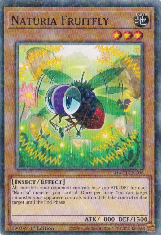 Naturia Fruitfly Duel Terminal (HAC1-EN106) [HAC1]