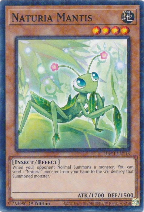 Naturia Mantis Duel Terminal (HAC1-EN113) [HAC1]