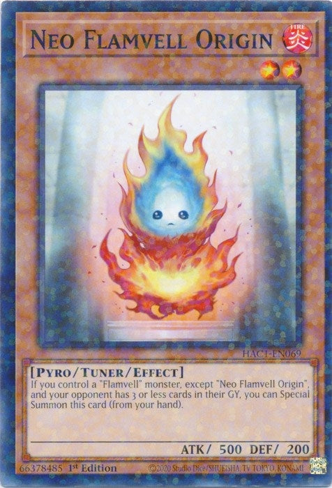 Neo Flamvell Origin Duel Terminal (HAC1-EN069) [HAC1]
