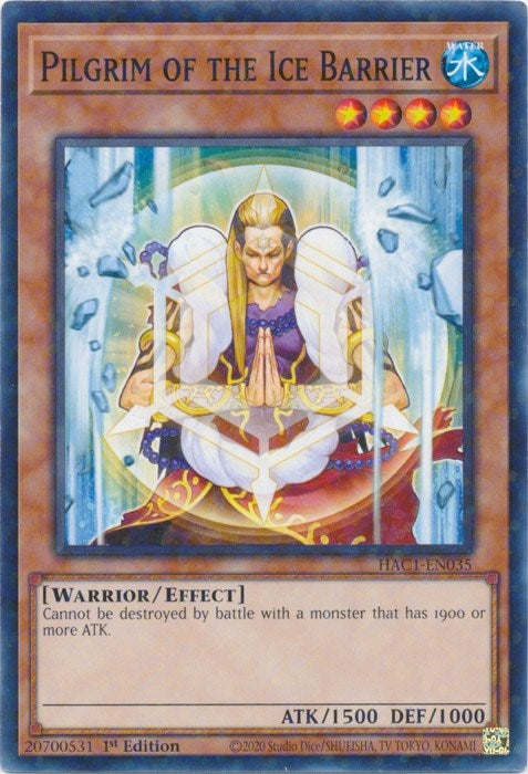 Pilgrim of the Ice Barrier Duel Terminal (HAC1-EN035) [HAC1]