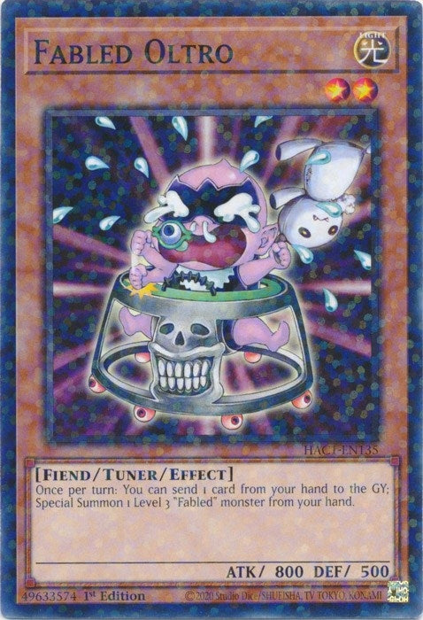 Fabled Oltro Duel Terminal (HAC1-EN135) [HAC1]