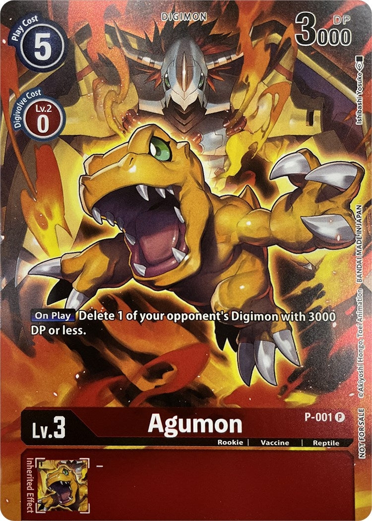 Image for Agumon - P-001 (Tamer's Evolution Box 2) [Digimon Promotion Cards]