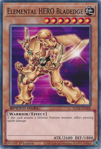 Elemental HERO Bladedge (SGX1-ENA09)