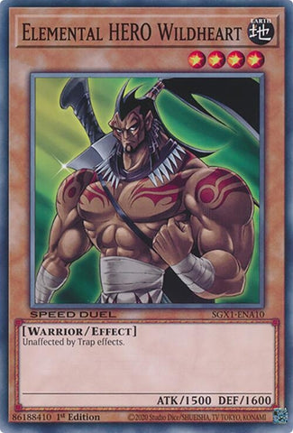 Elemental HERO Wildheart (SGX1-ENA10)