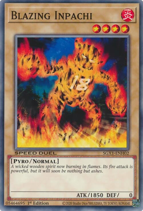 Blazing Inpachi (SGX1-ENH02)