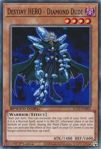 Destiny HERO Diamond Dude (SGX1-ENB03)