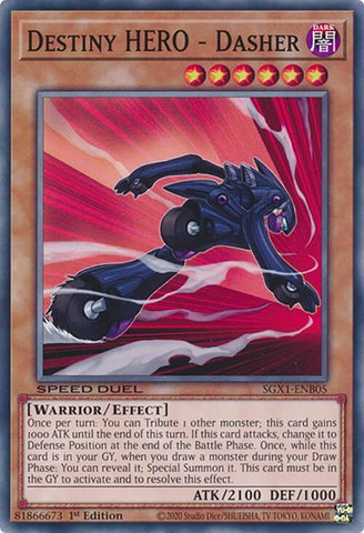 Destiny HERO Dasher (SGX1-ENB05)