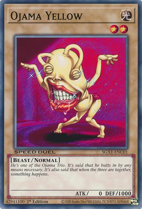 Ojama Yellow (SGX1-ENC01)