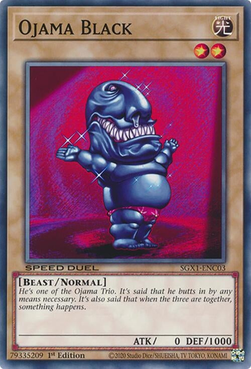 Ojama Black (SGX1-ENC03)