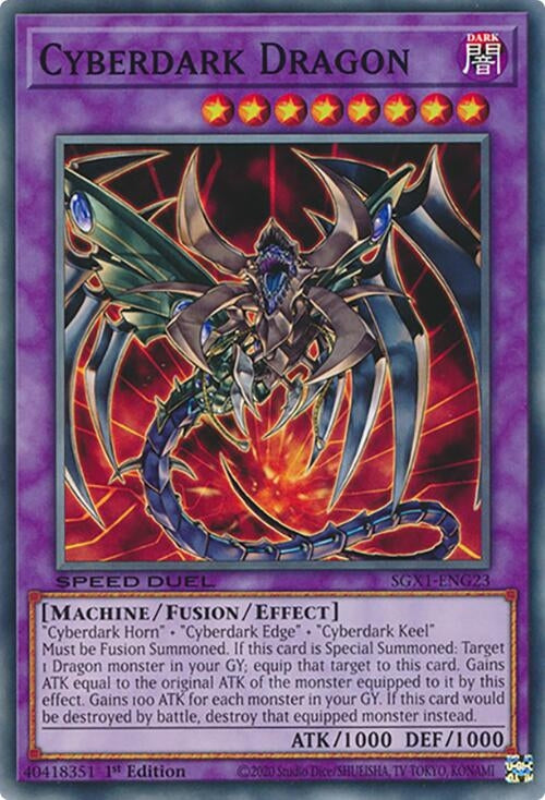 Cyberdark Dragon (SGX1-ENG23)