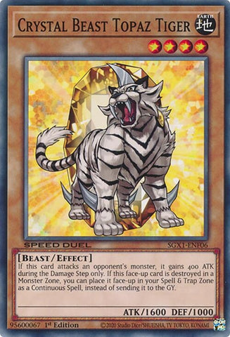 Crystal Beast Topaz Tiger (SGX1-ENF06)