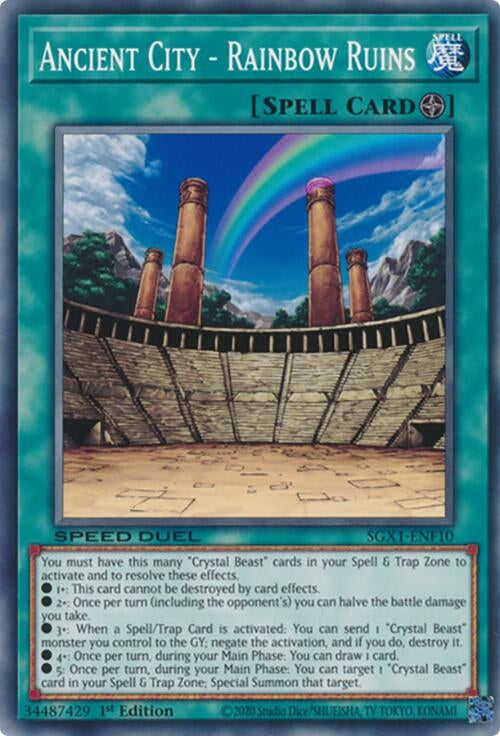 Ancient City Rainbow Ruins (SGX1-ENF10)