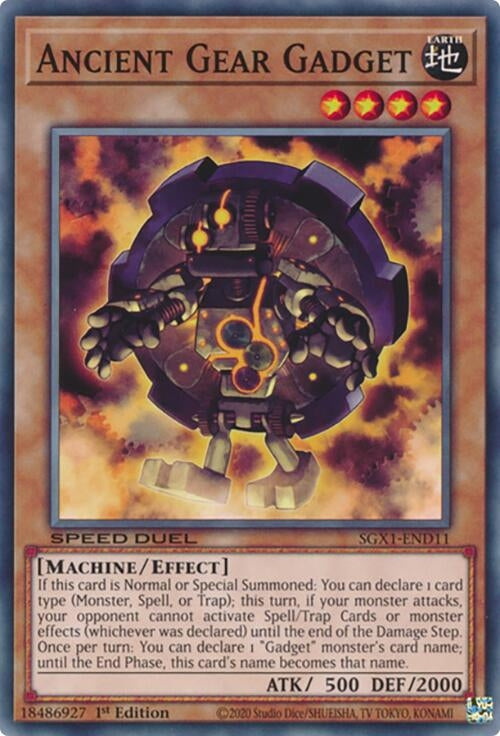 Ancient Gear Gadget (SGX1-END11)
