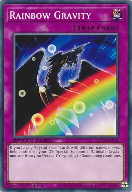 Rainbow Gravity (SGX1-ENF18)