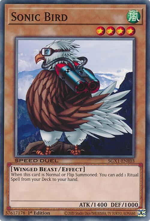 Sonic Bird (SGX1-ENE03)