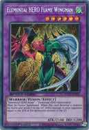 Elemental HERO Flame Wingman Secret Rare (SGX1-ENA21)