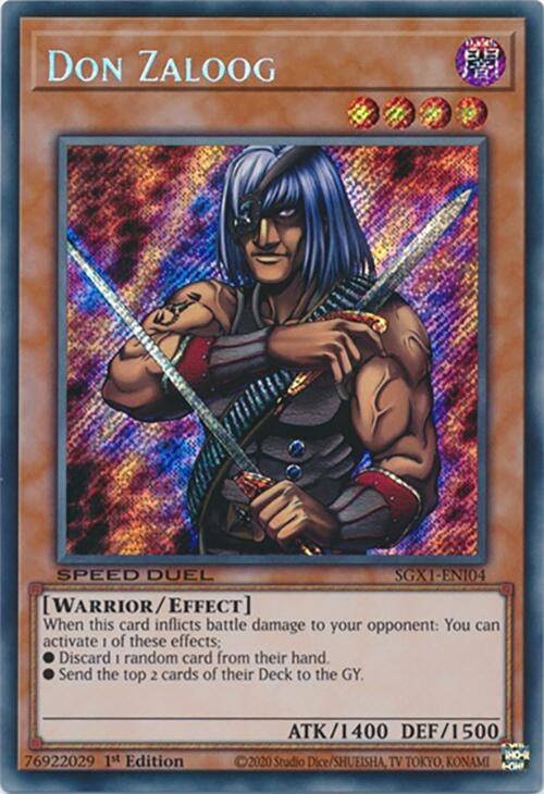 Don Zaloog Secret Rare (SGX1-ENI04)
