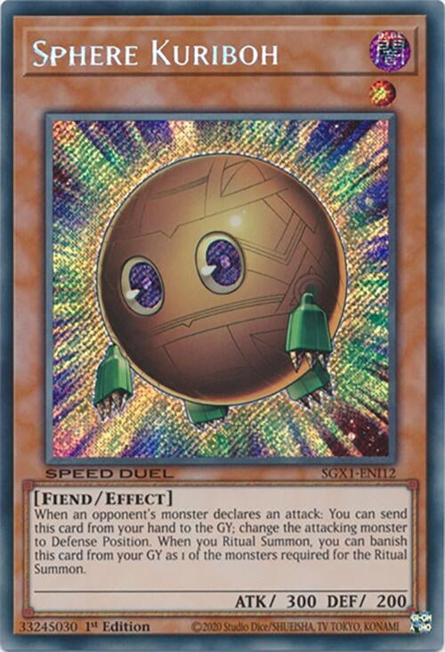 Sphere Kuriboh Secret Rare (SGX1-ENI12)