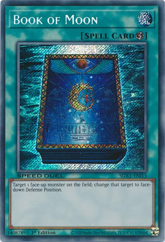 Book of Moon Secret Rare (SGX1-ENI15)