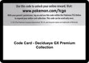 Code Card Decidueye GX Premium Collection [SM02]