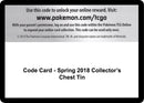 Code Card Spring 2018 Collectors Chest Tin [SM05]
