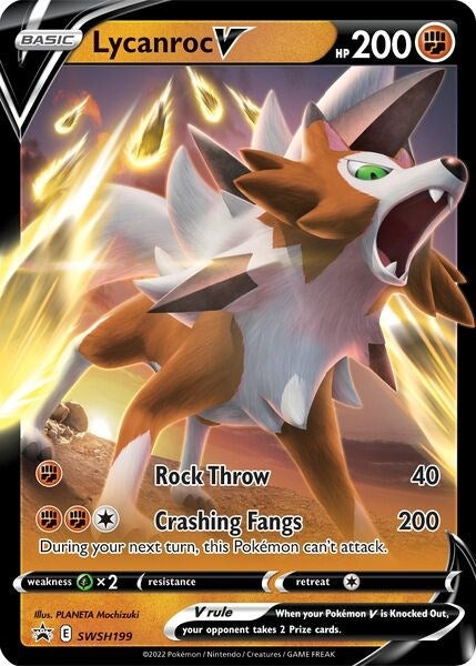 Lycanroc V SWSH199 (SWSH199) [SWSD]