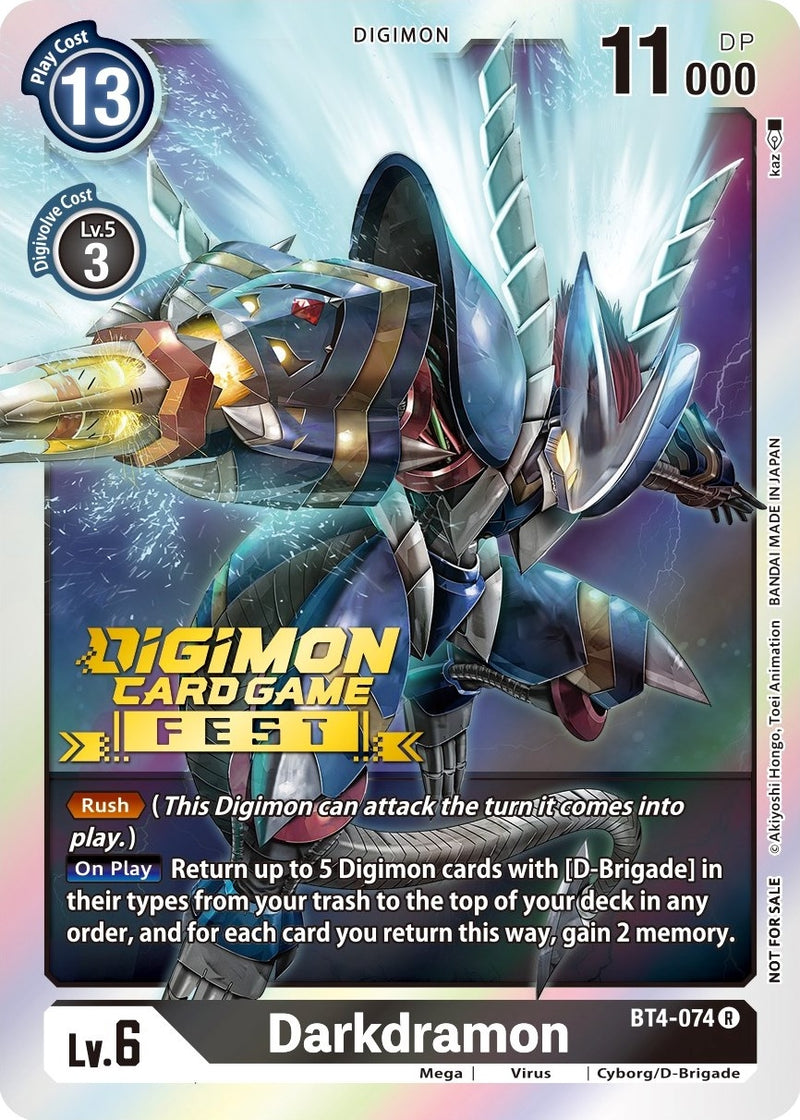 Image for Darkdramon (Digimon Card Game Fest 2022) [Great Legend]