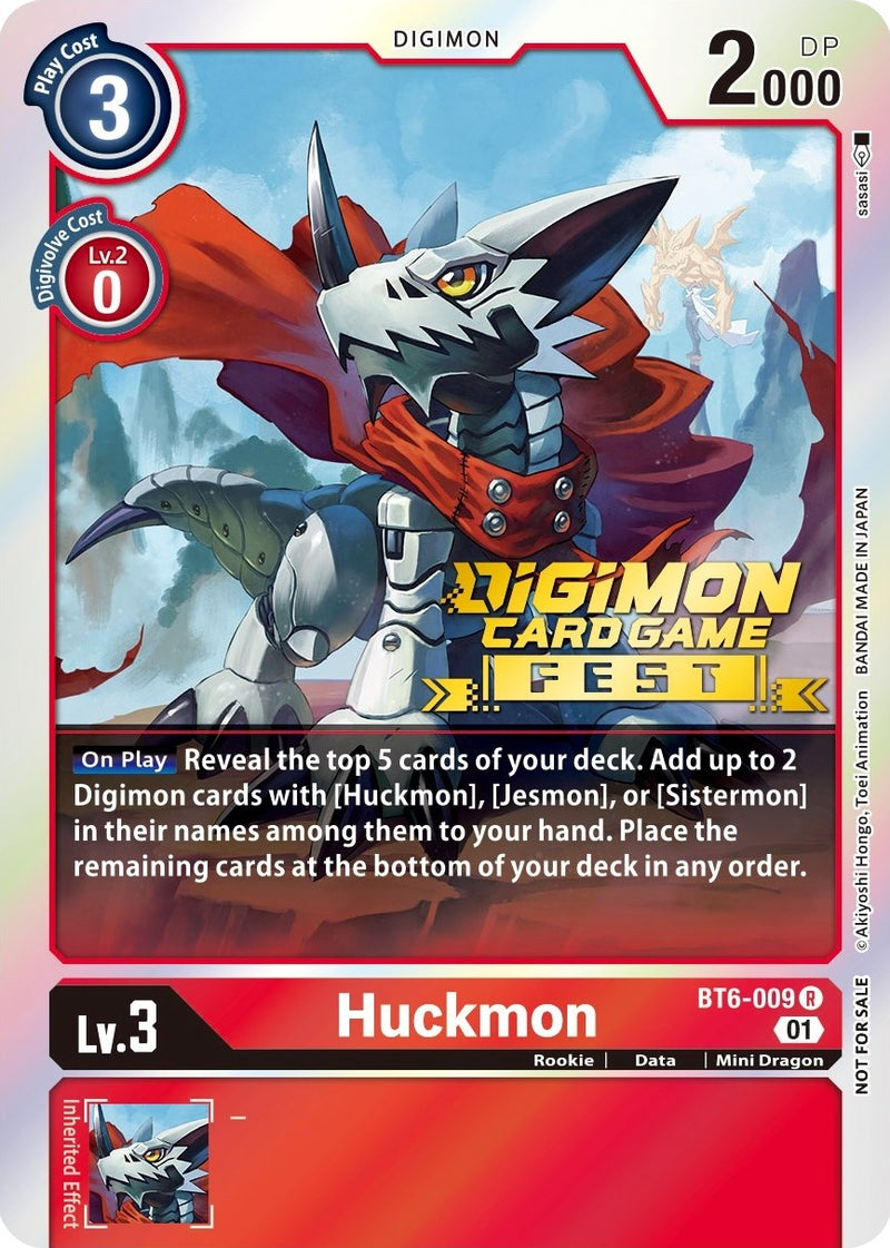 Image for Huckmon (Digimon Card Game Fest 2022) [Double Diamond]