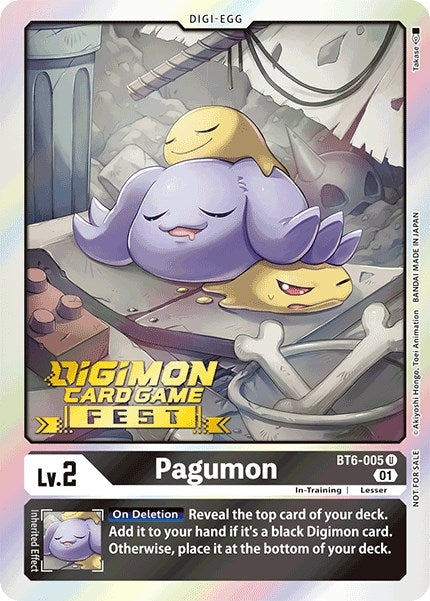Image for Pagumon (Digimon Card Game Fest 2022) [Double Diamond]